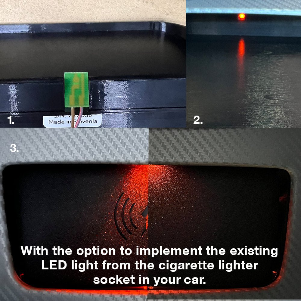 Kabelloses Ladepad für BMW 3er - Serie (E90, E91, E92, E93) - Exact Designs