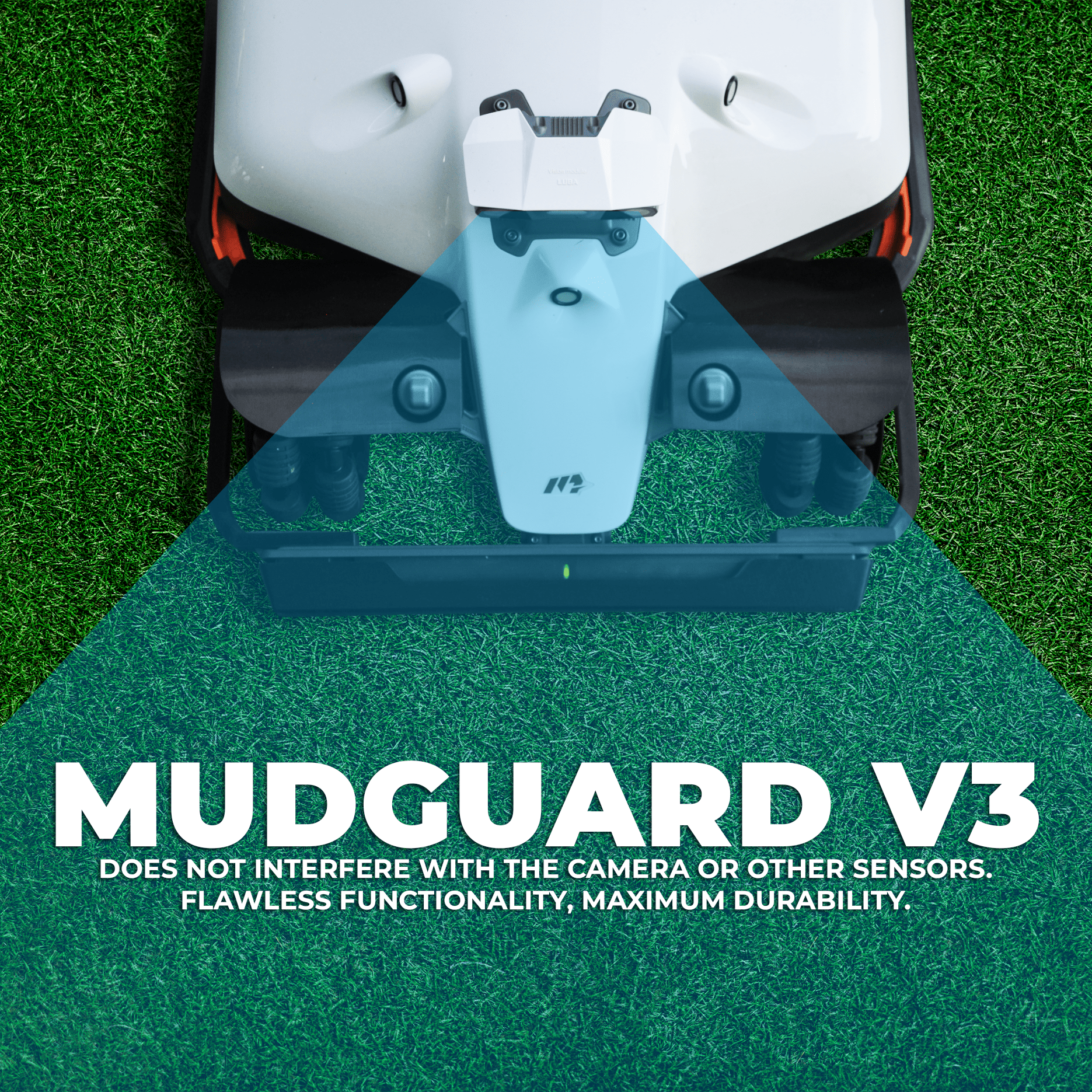 Schutzkotflügel für Mähroboter Mammotion Luba 1, 2 & 2X - Exact Designs