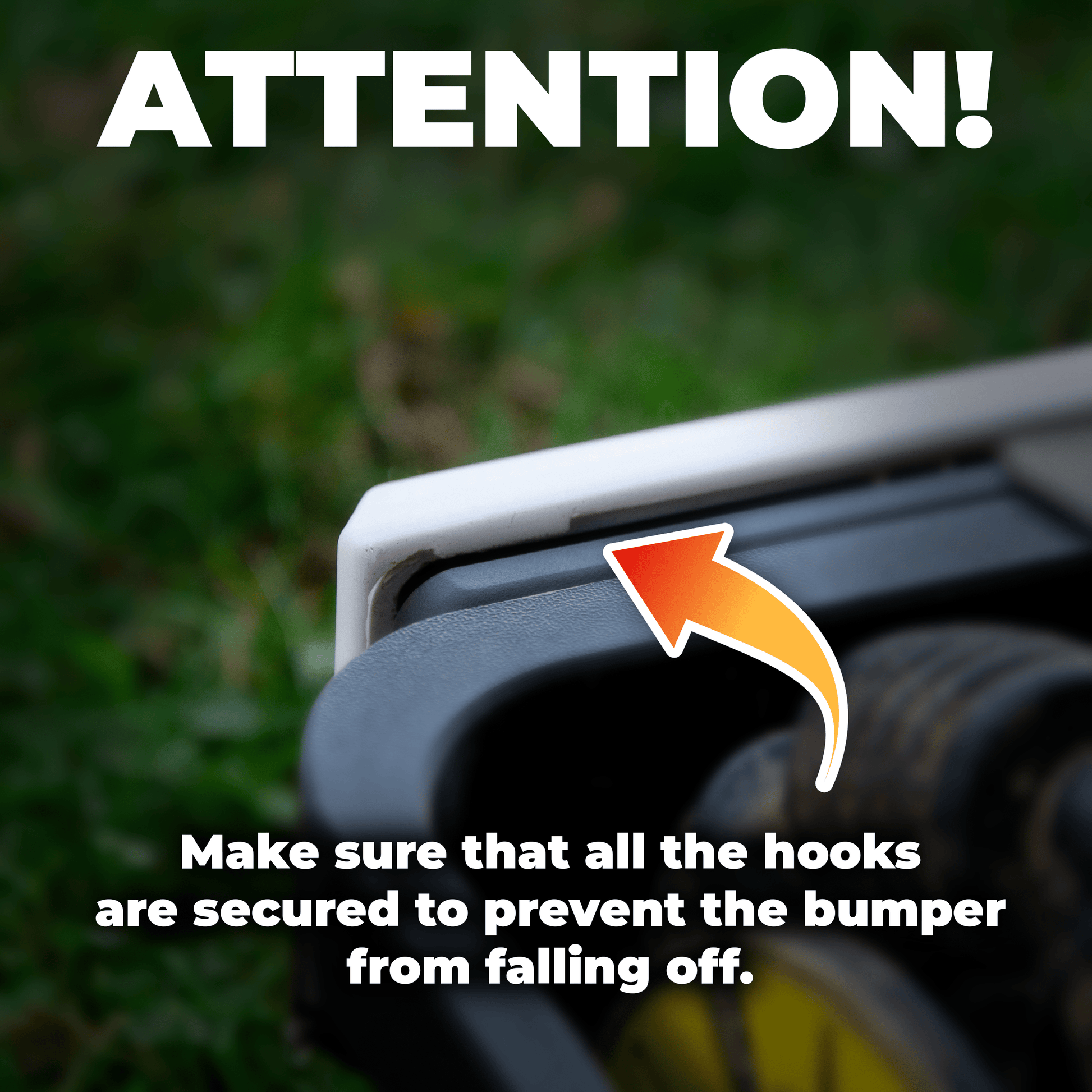 Vordere Schutzstoßstange für Mammotion Luba Mini – Sportstil - Exact Designs