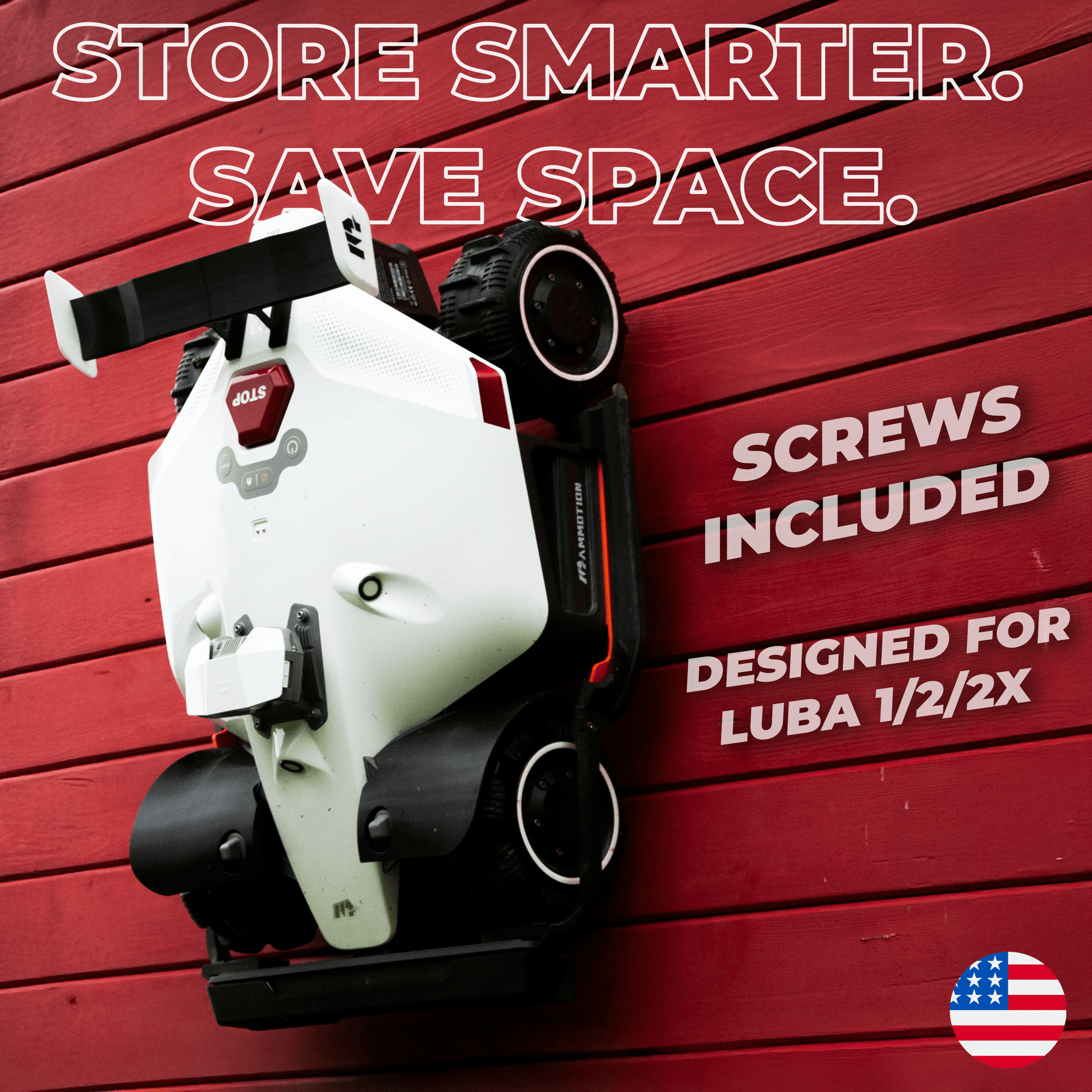 Wandhalterung für Mammotion Luba 1 / 2 / 2X / Mini - Exact Designs